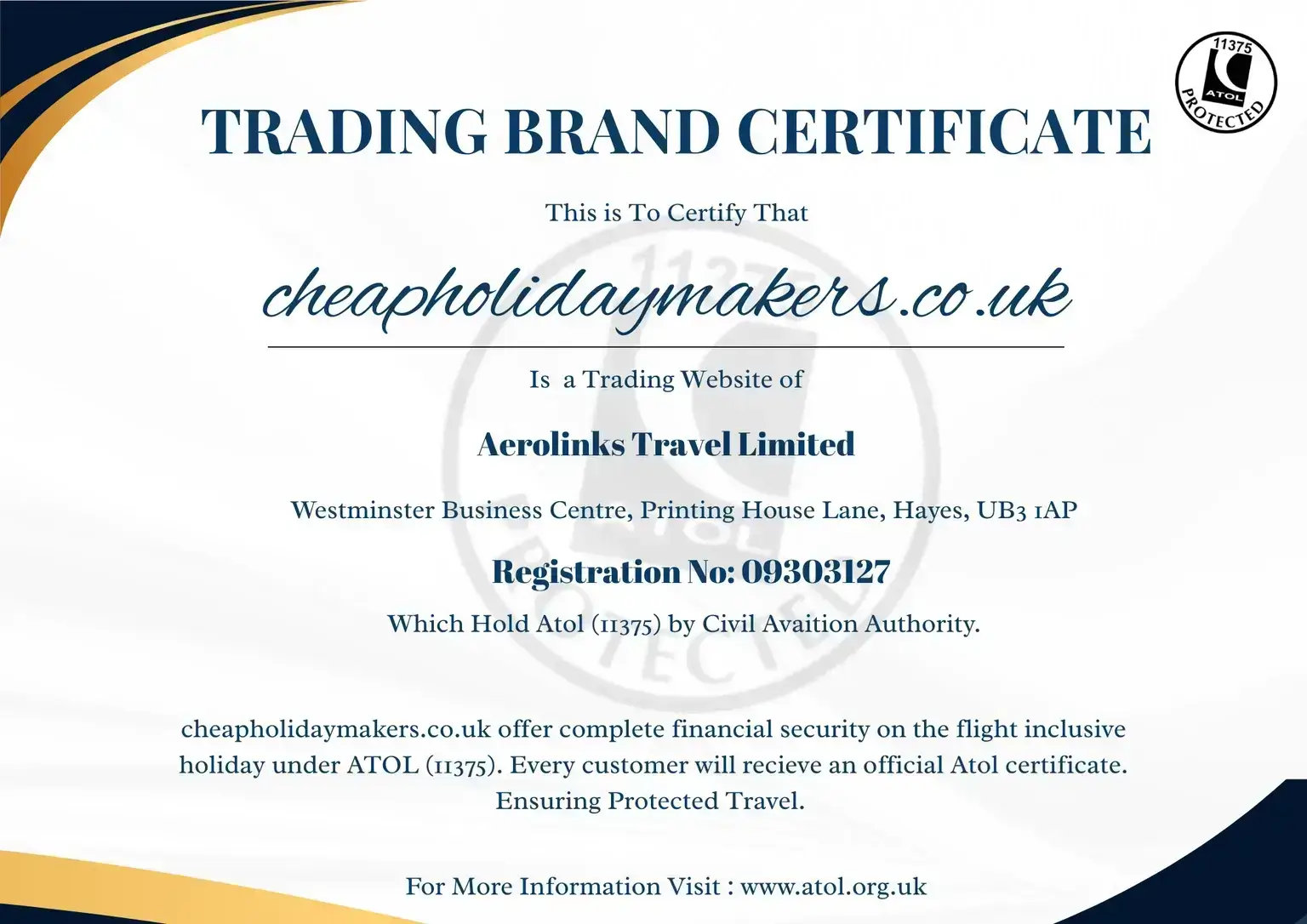 Cheap Holiday Makers UK | Holiday Packages | ATOL Protected