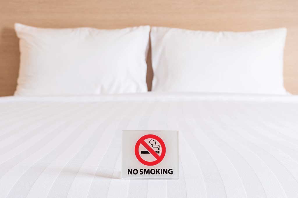 Non-smoking rooms
