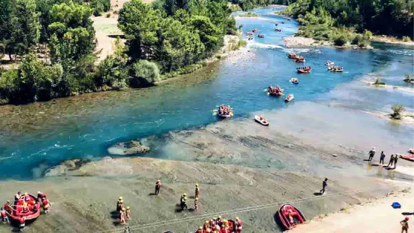 Rafting in Köprülü Canyon