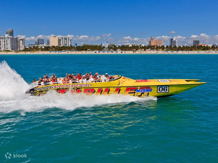 Speedboat Sightseeing Adventure of Miami